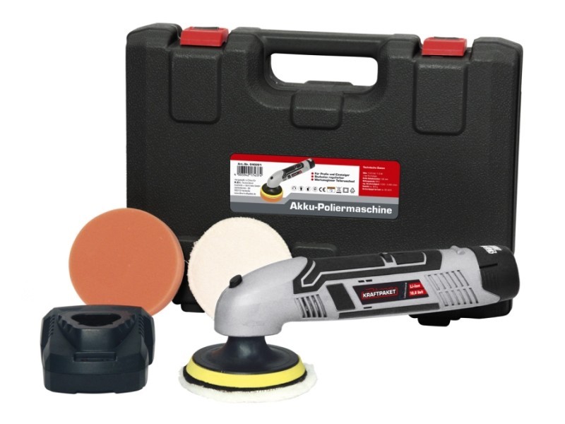 Dino Akku-Poliermaschine Polieranlage 640241