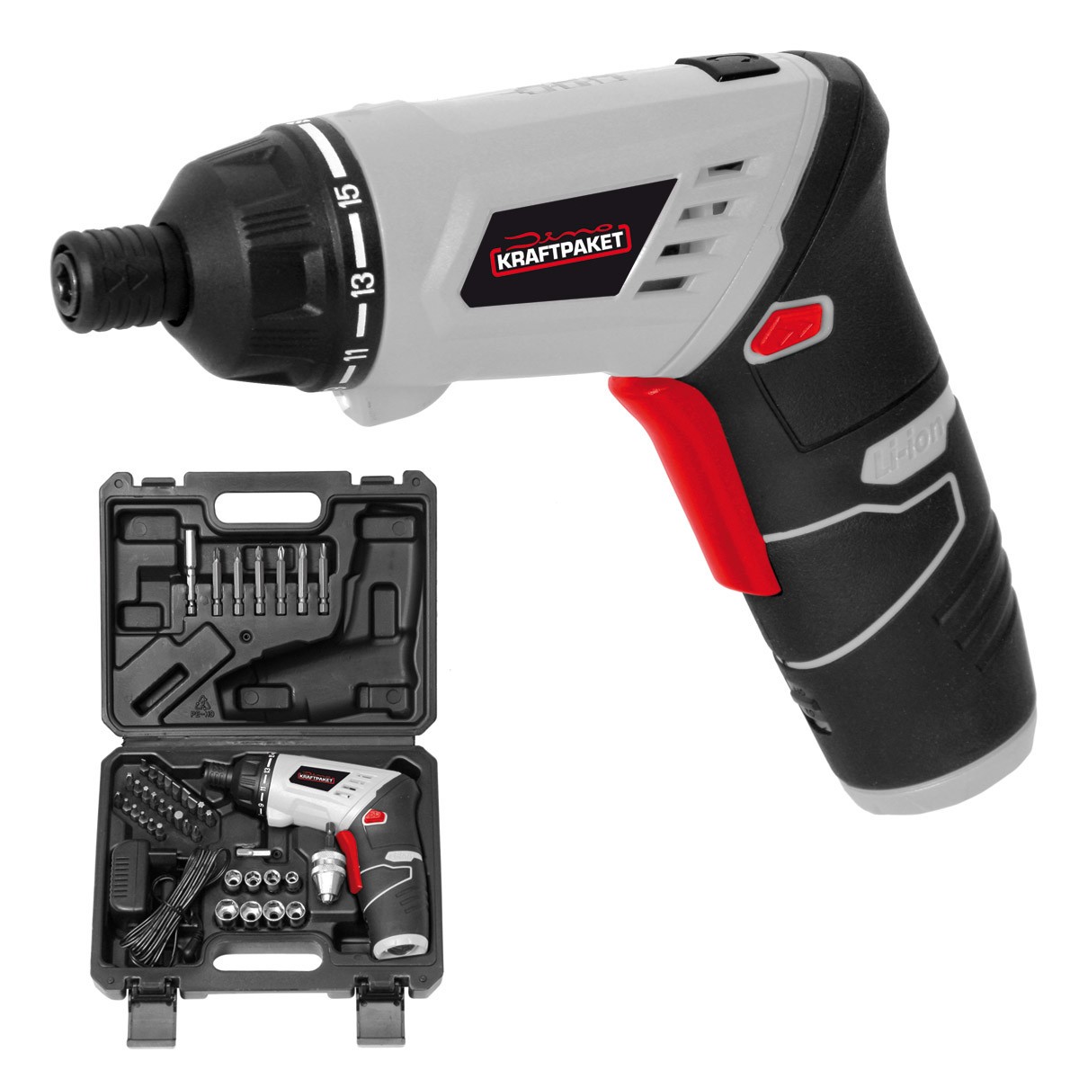 Dino KRAFTPAKET Akkuschrauber  130226
