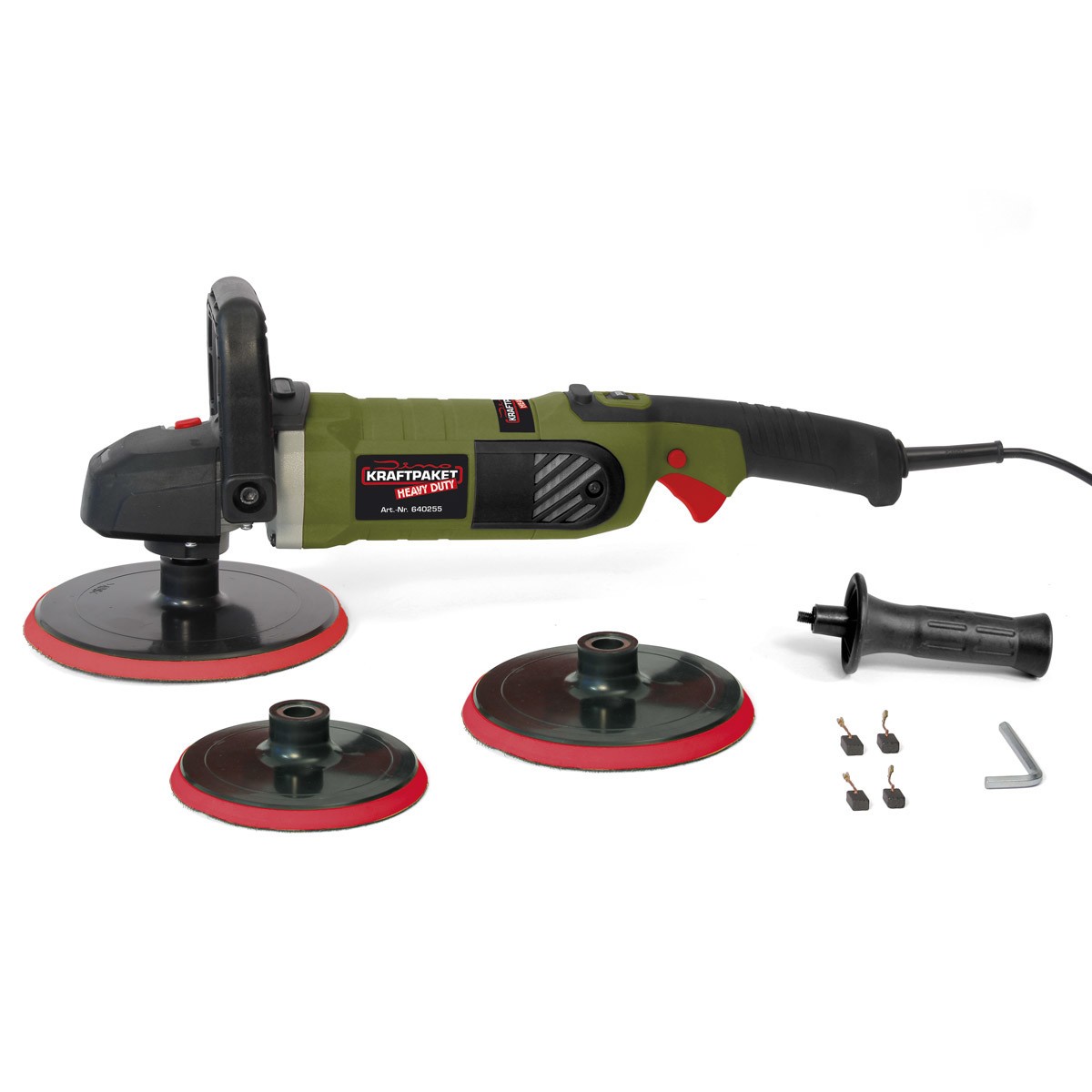 Dino KRAFTPAKET HEAVY DUTY Poliermaschine Rotation Polieranlage  640255