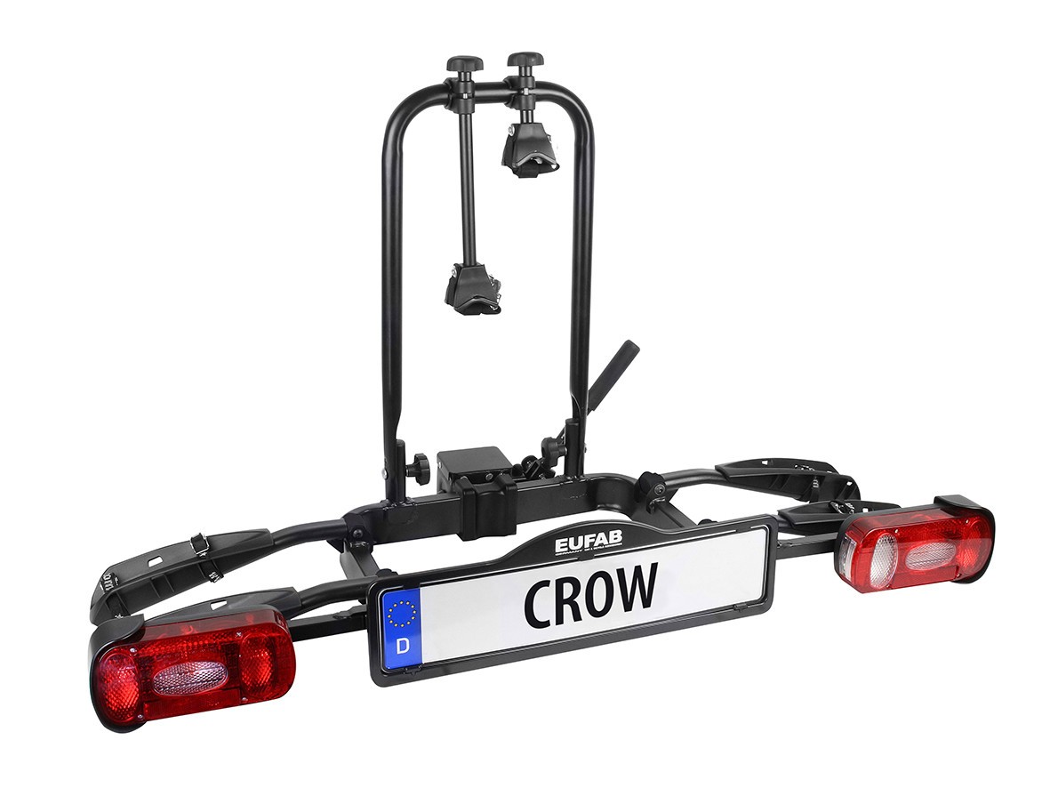 EUFAB Eufab Crow 11563 Fahrradträger, Anhängekupplung 2x