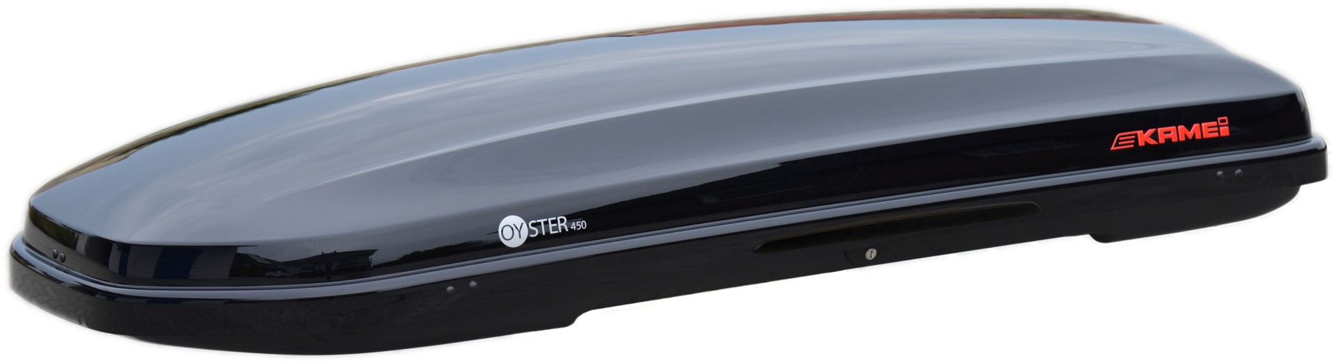 KAMEI Kamei Oyster 450 schwarz hochglanz 08139121 Dachbox