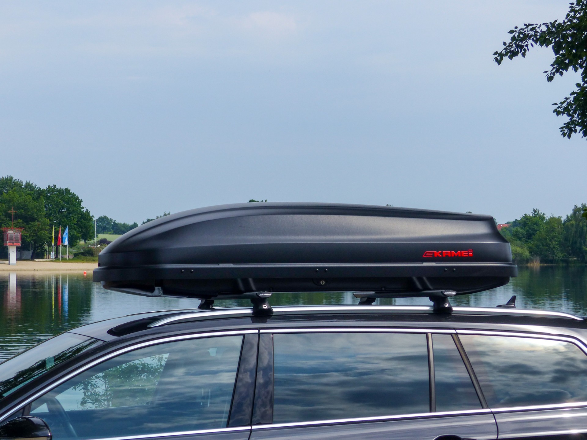 KAMEI Kamei Base 400 schwarz matt - Duo-Lift 08140001 Dachbox