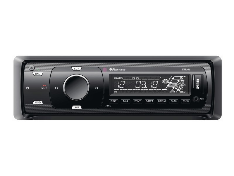 PHONOCAR Radio MP3 mit USB + SD-Slot,Bluetooth Radio/Navigationssystem-Kombination  VM063