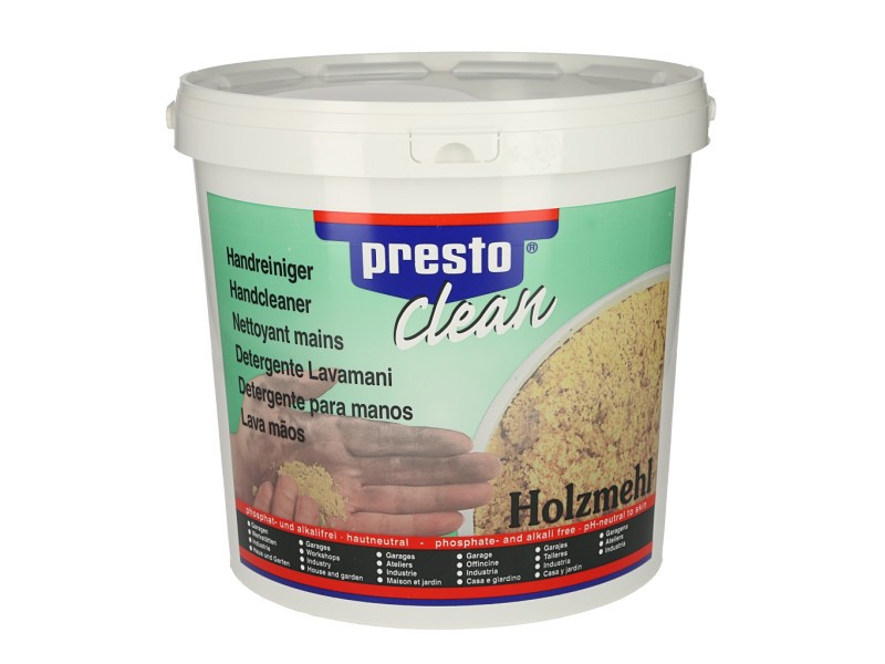 PRESTO clean Handwaschpaste Holzmehl (10 L) Handreiniger  604281