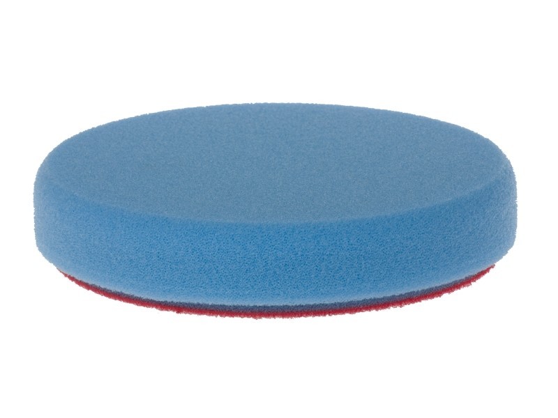 ROTWEISS Polierscheibe hellblau gerundet, fein Aufsatz, Poliermaschine 8177