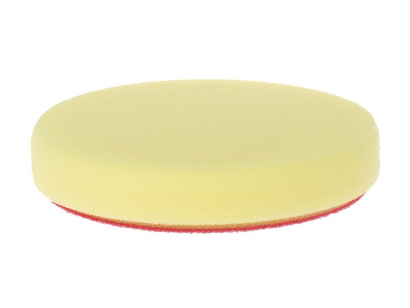 ROTWEISS Polierscheibe gelb gerundet, mittel Aufsatz, Poliermaschine 8355