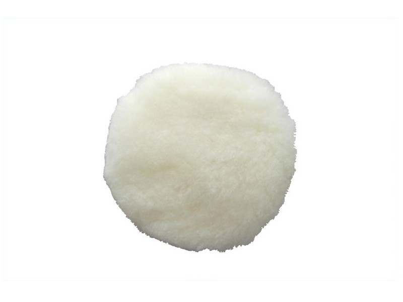 ROTWEISS Lammfell mit Velourrücken Aufsatz, Poliermaschine  8632