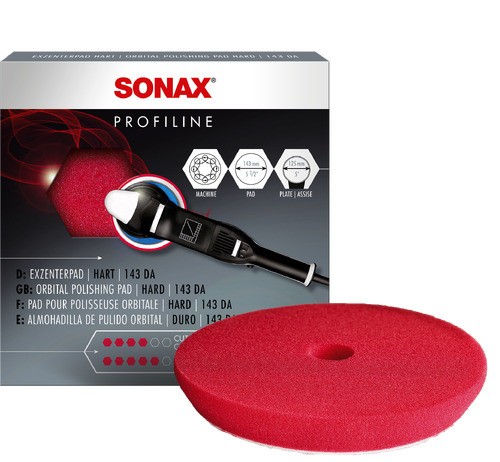 SONAX ExzenterPad hart 143 mm Aufsatz, Poliermaschine 1x 04934000