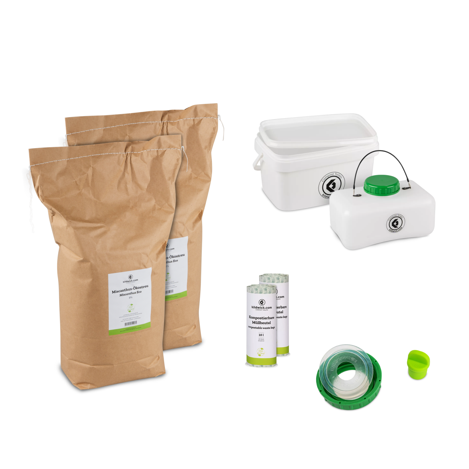 Zubehör Set für Easy,- Mini,- MicroLoo Trenntoiletten