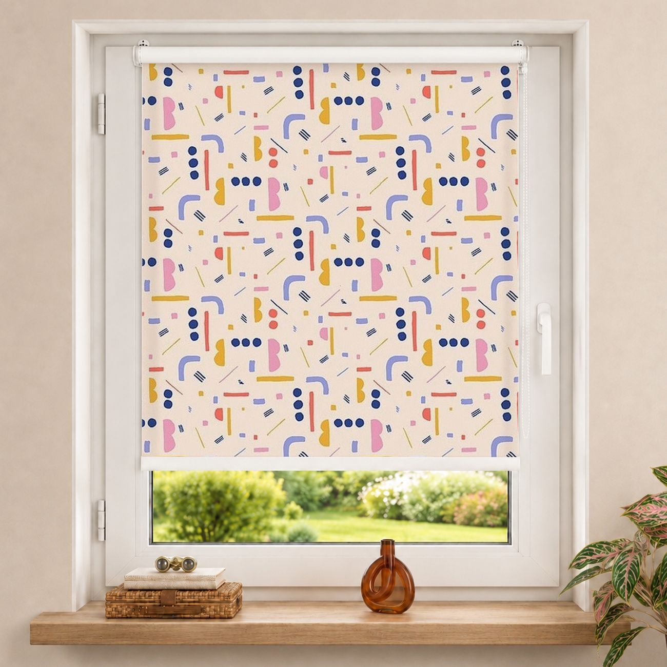 Rollo Bunte Formen Muster