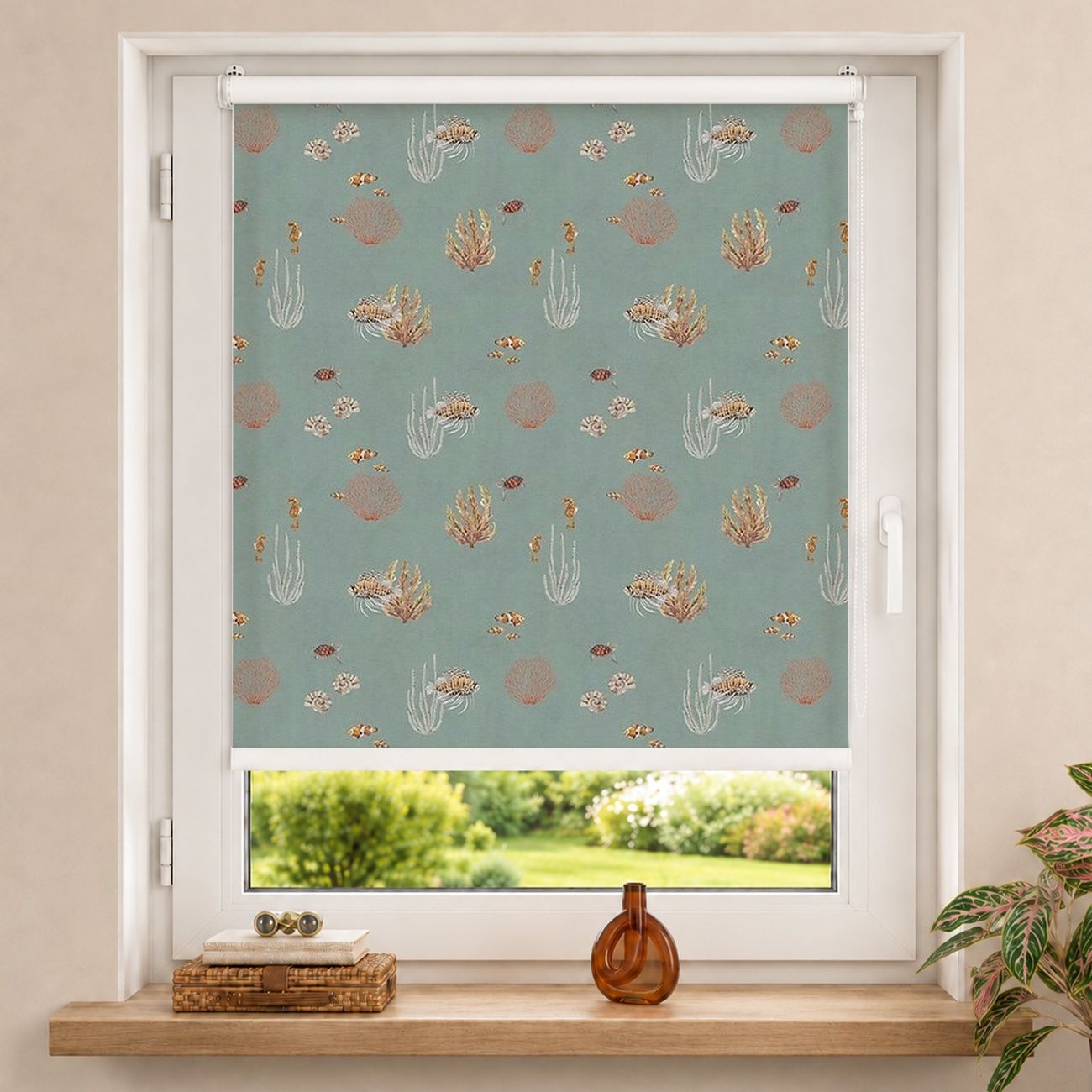 Rollo Korallengarten Muster Blau