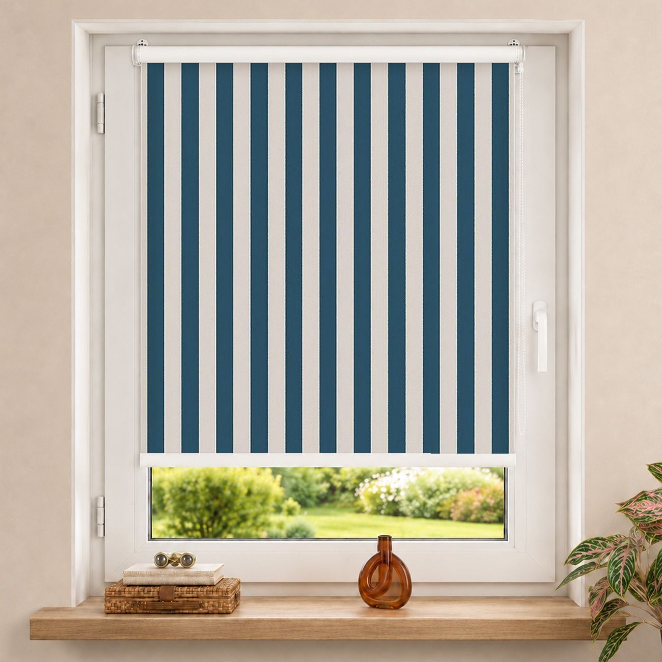 Rollo Ocean Blue Große Streifen