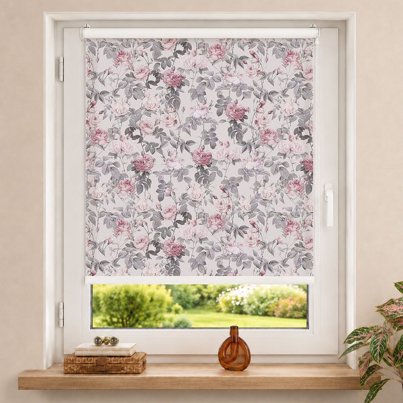 Rollo Rosenblüten auf Rosa