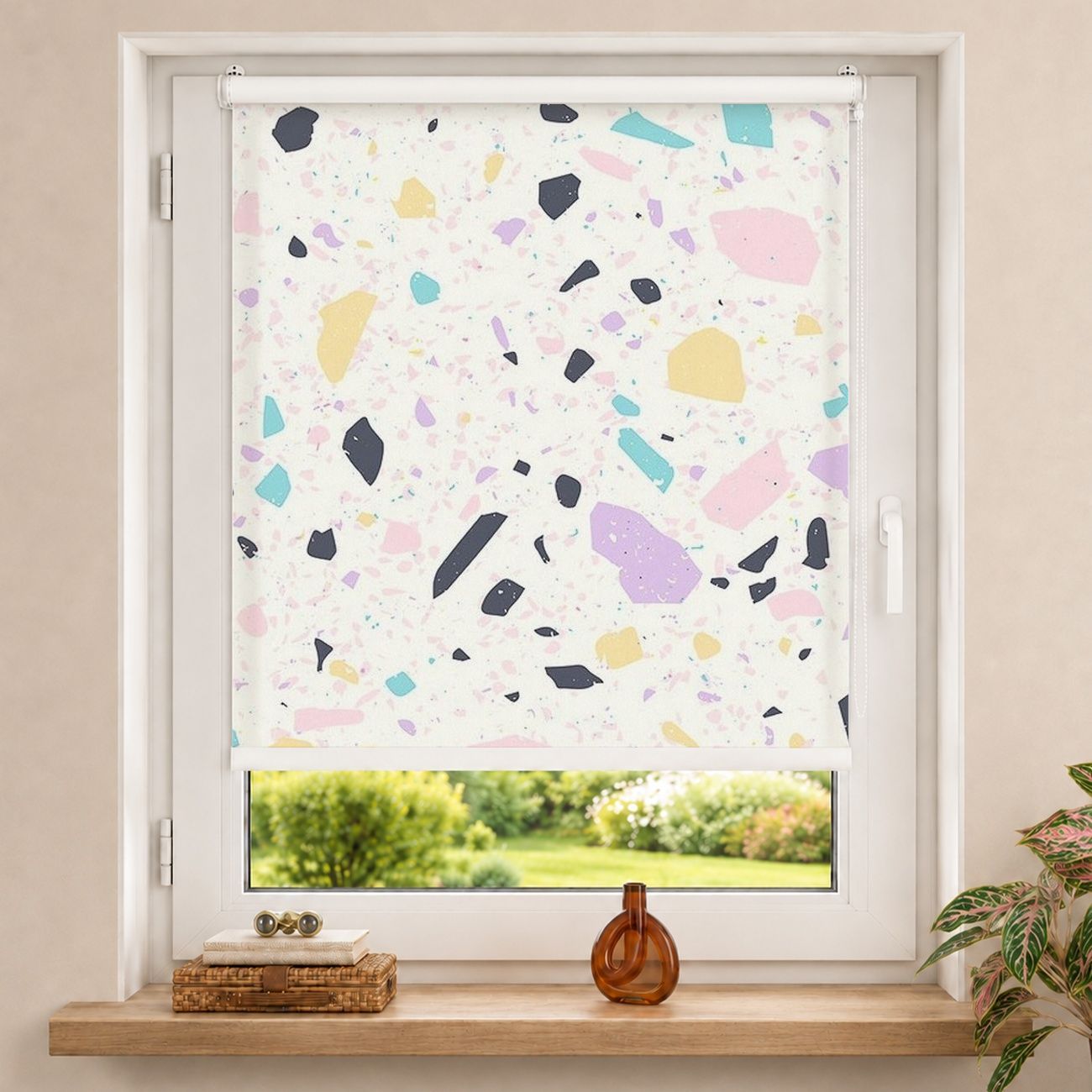 Rollo Terrazzo Muster Capri