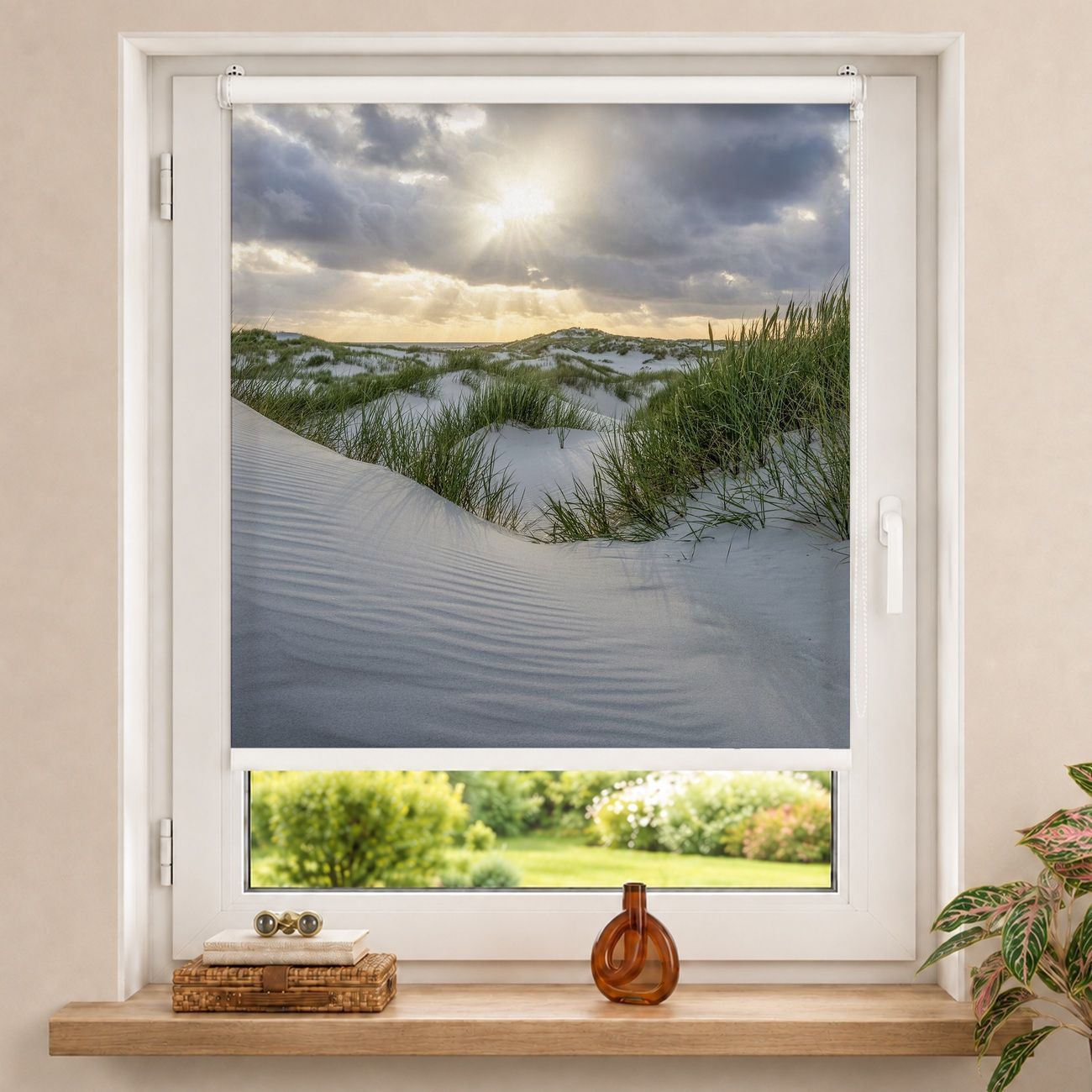 Rollo Amrum Sonnenaufgang im Dünensand