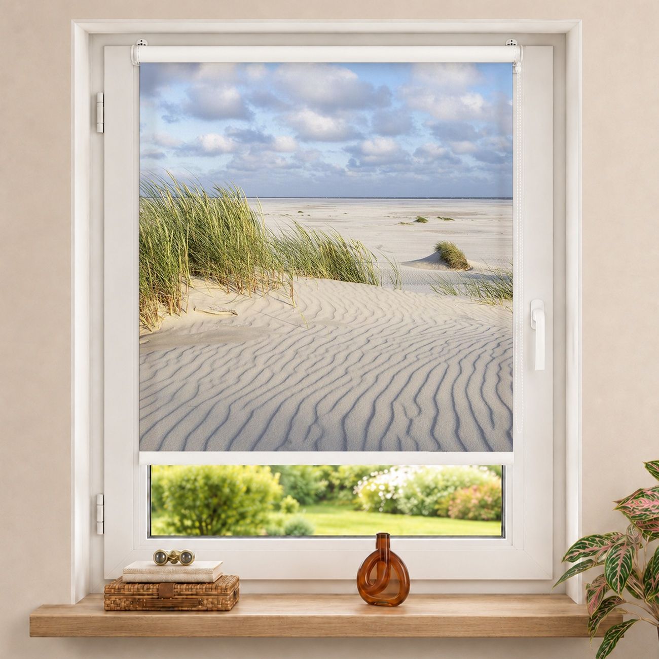 Rollo Amrum Wellen im Nordseesand