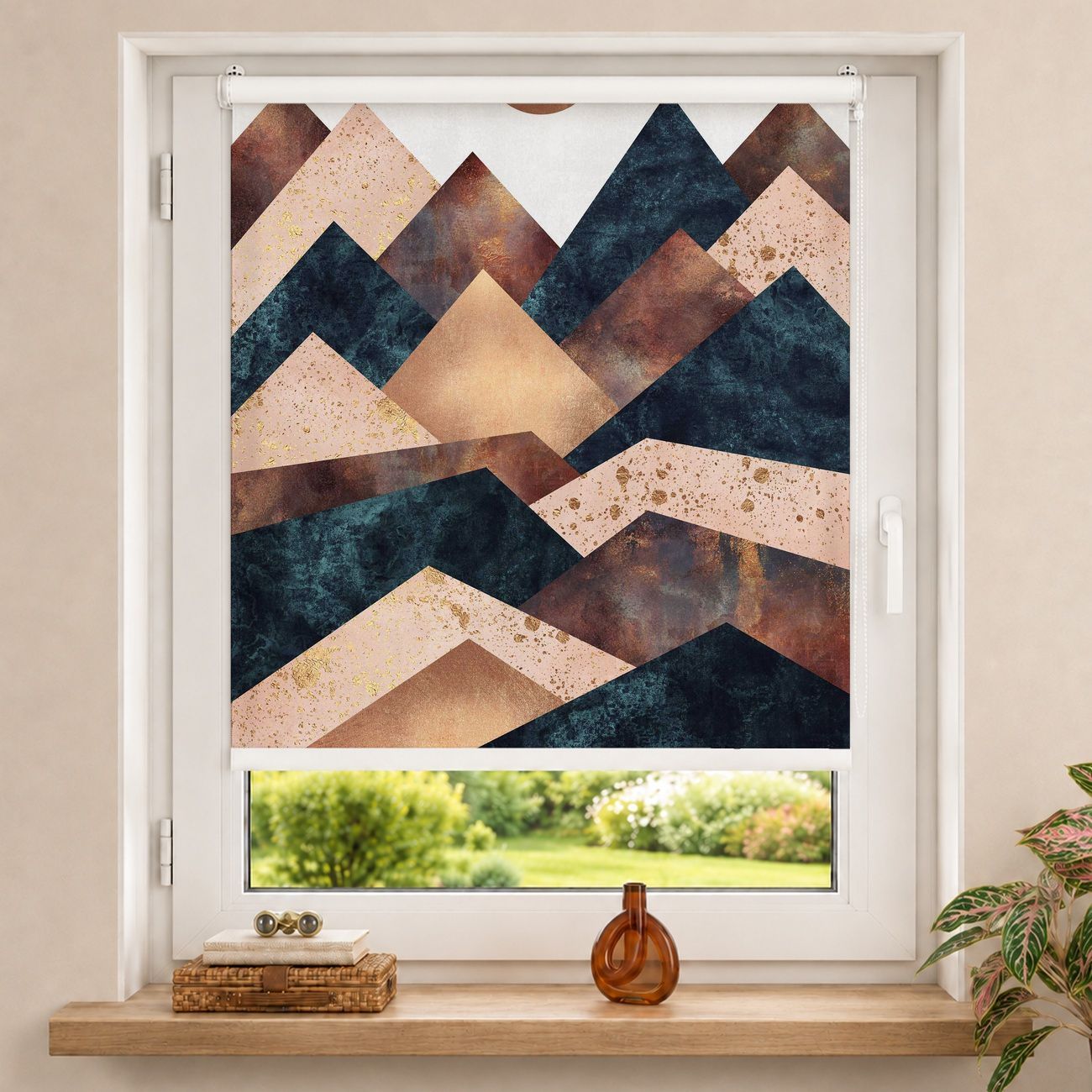 Rollo Geometrische Berge Bronze