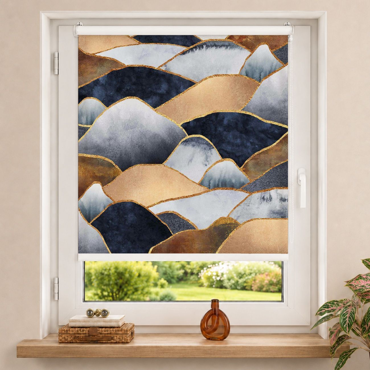 Rollo Goldene Berge Aquarell