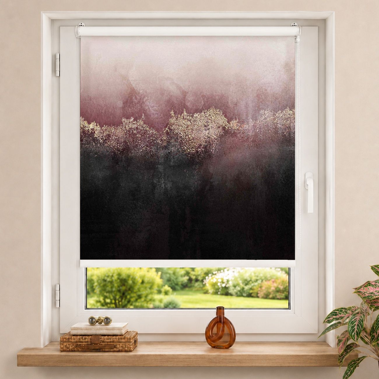 Rollo Goldene Dämmerung Rosa
