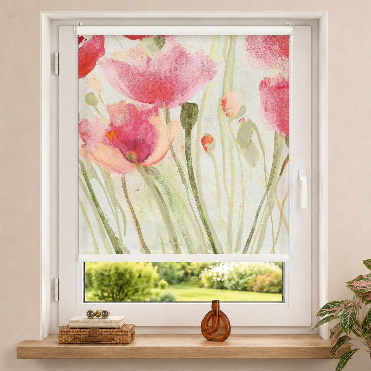 Rollo Mohnblumen im Sommerwind