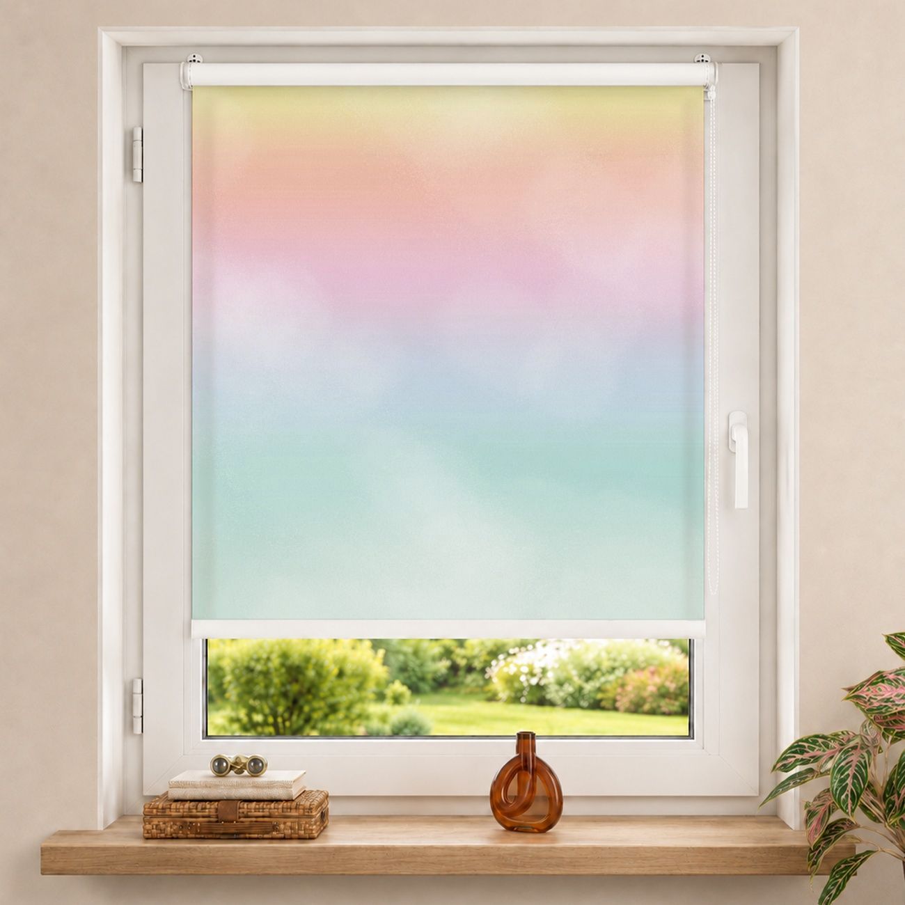 Rollo Regenbogen Wasserfarben