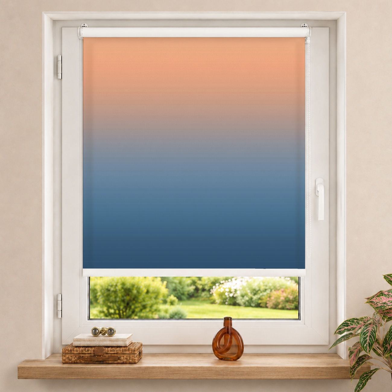 Rollo Sonnenaufgang Farbverlauf