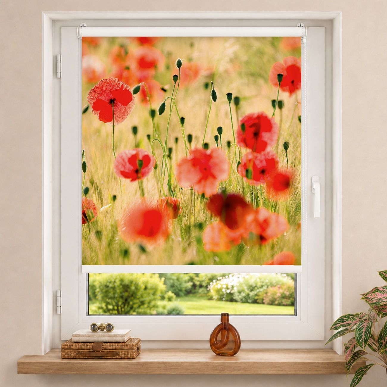 Rollo Summer Poppies