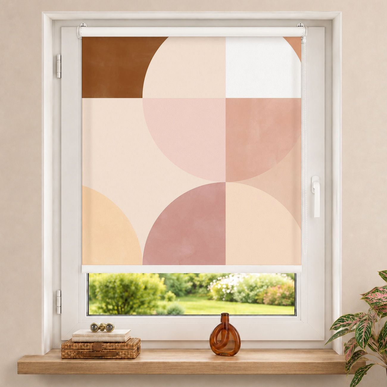 Rollo Terracotta Retro Formen