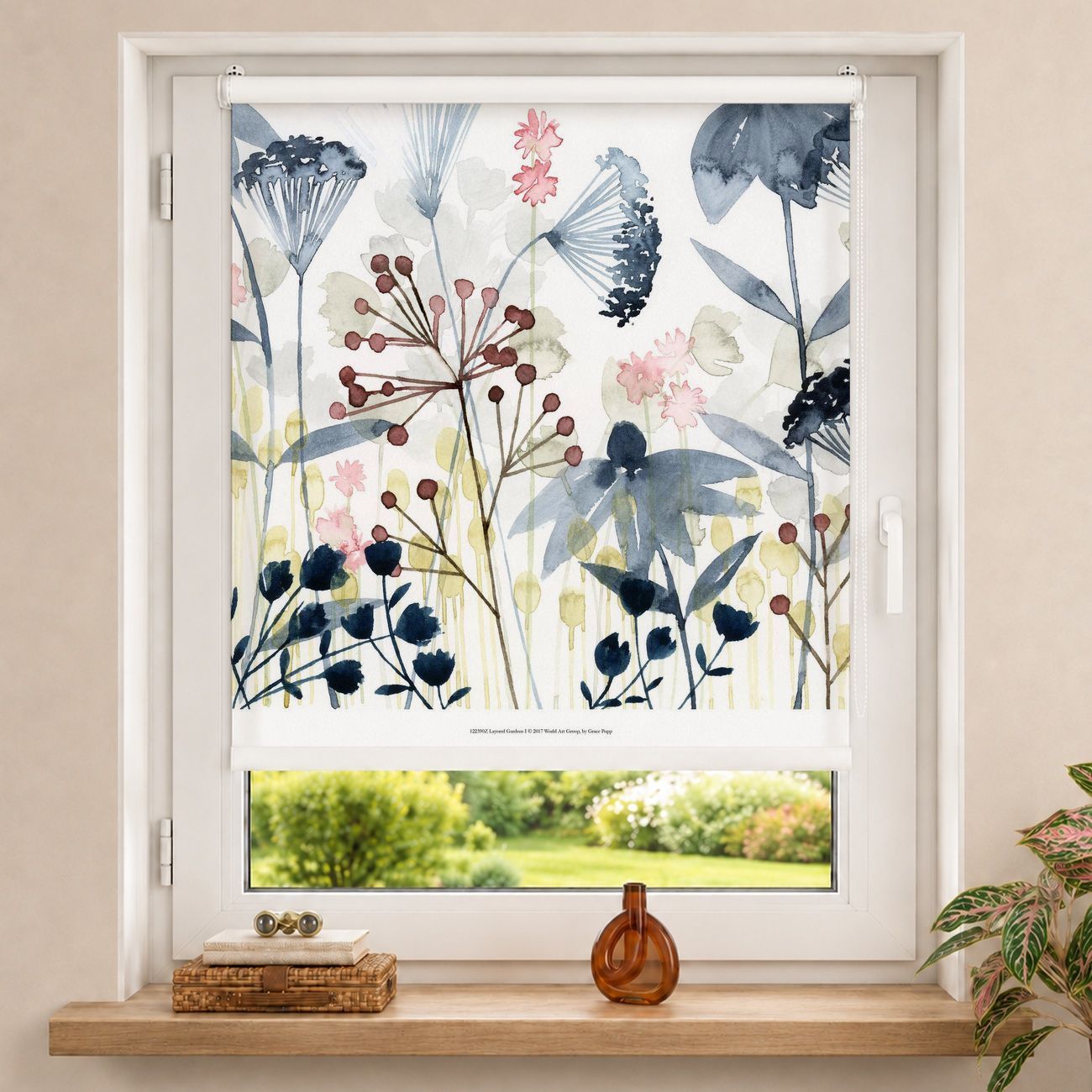 Rollo Wildblumen Aquarell I