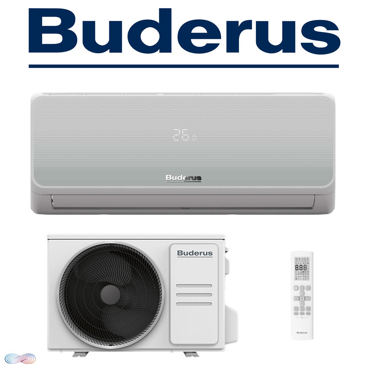 Buderus Logacool Klimaanlage 7,0 kW | AC166i Set''