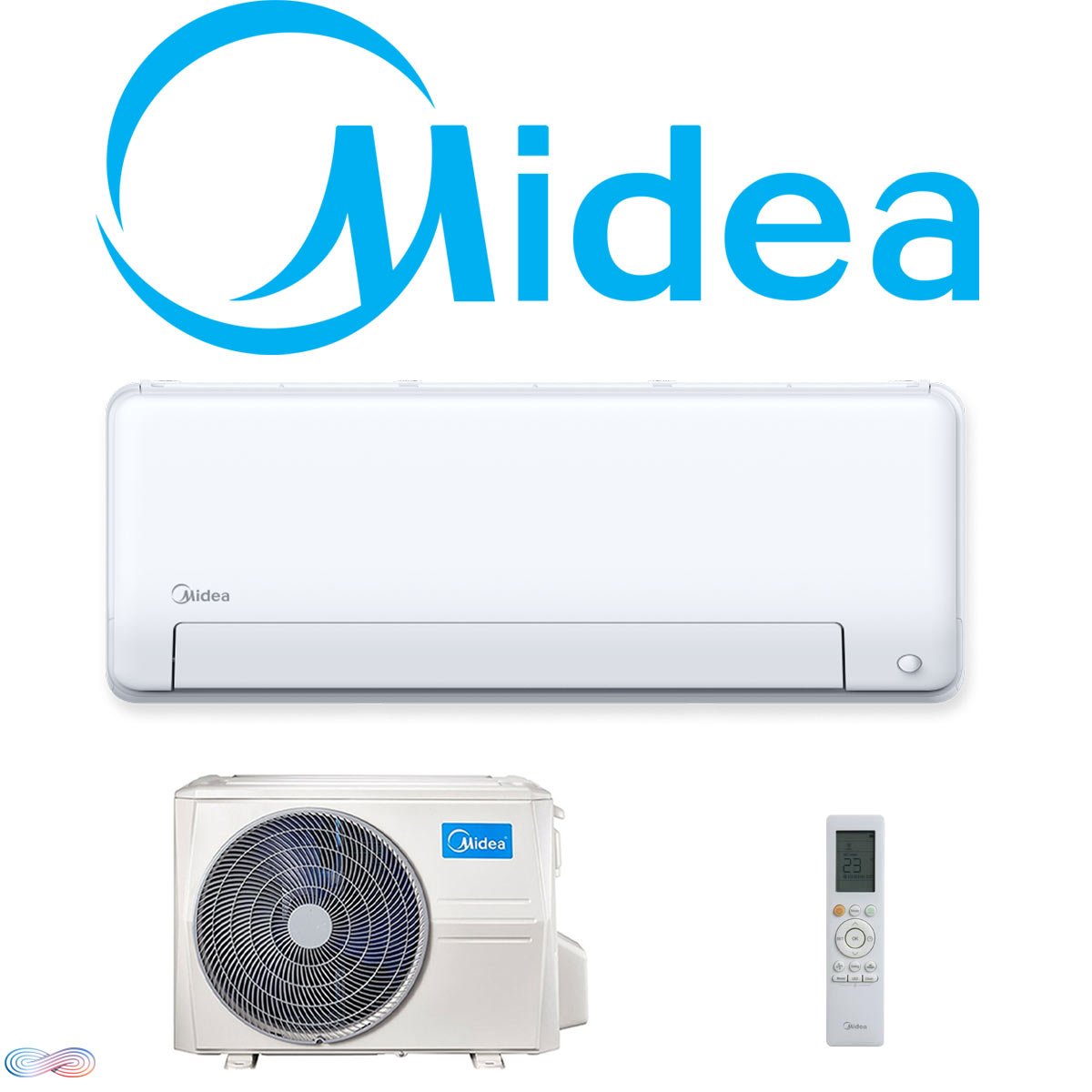 Midea All Easy Pro 09 Klimaanlage SET |  2,7 kW''