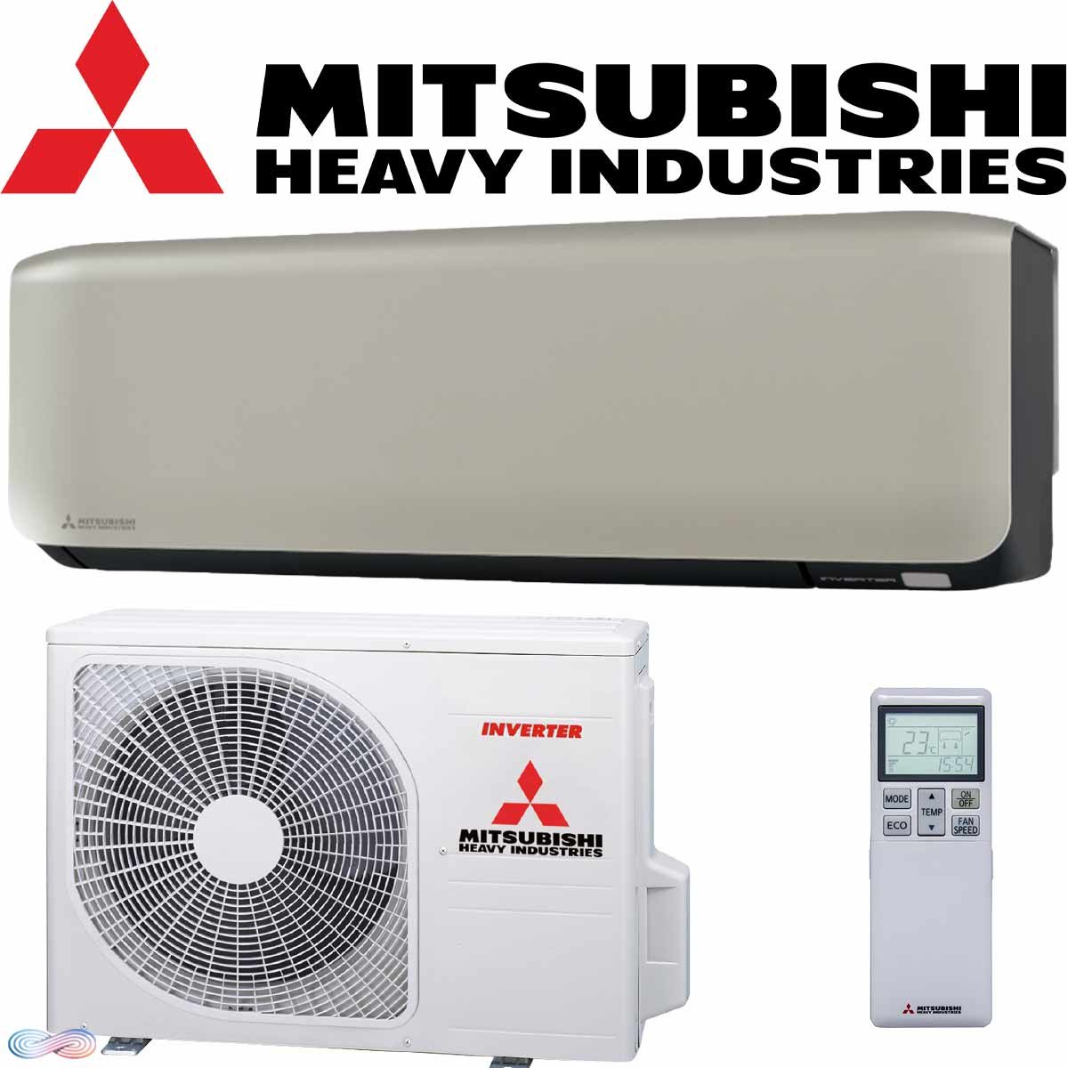 Mitsubishi Heavy Klimaanlage 2,5 kW SRK25ZS-WFB titanium |...