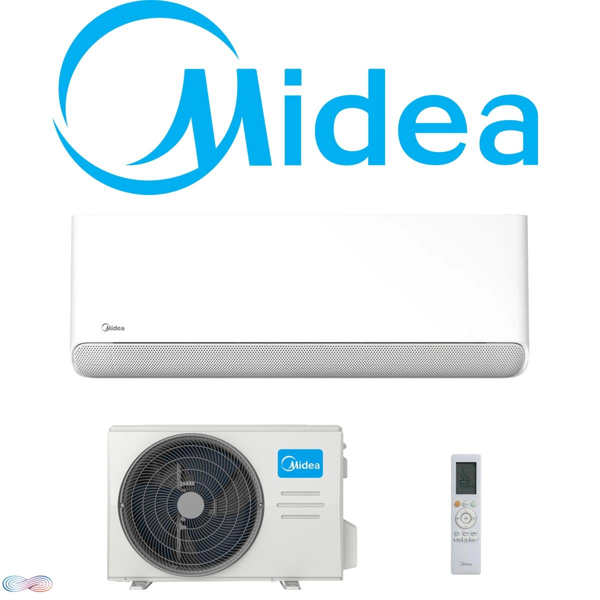 Midea Klimaanlage BreezelessE 12 Singlesplit Set | 3,59 kW''