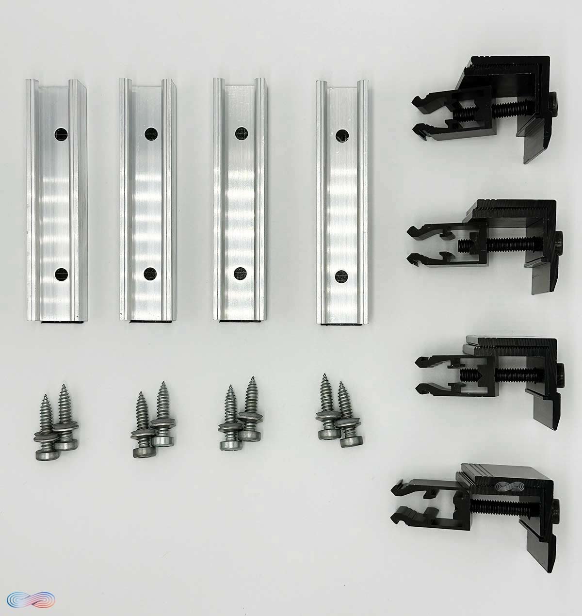 Solarpanel Halterung-Set für Trapezblech-Dach | Set für 1x PV-Modul''