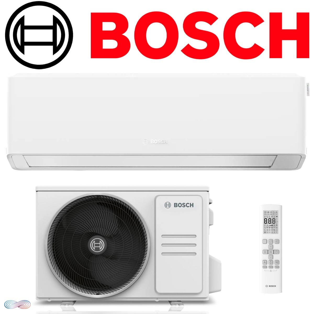 BOSCH Climate 7000i 20 E Klimaanlage 2,0 kW | CL7000i-Set 20 E''