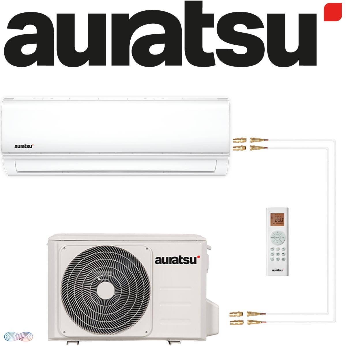AURATSU Klimaanlage AWX-24 Set 7,0 kW mit Quick Connect''