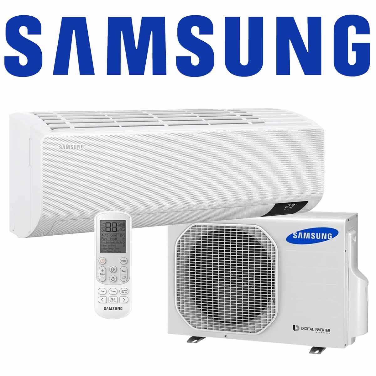 Samsung Singlesplit Set Klimaanlage Wind-Free Standard NASA AR 09...