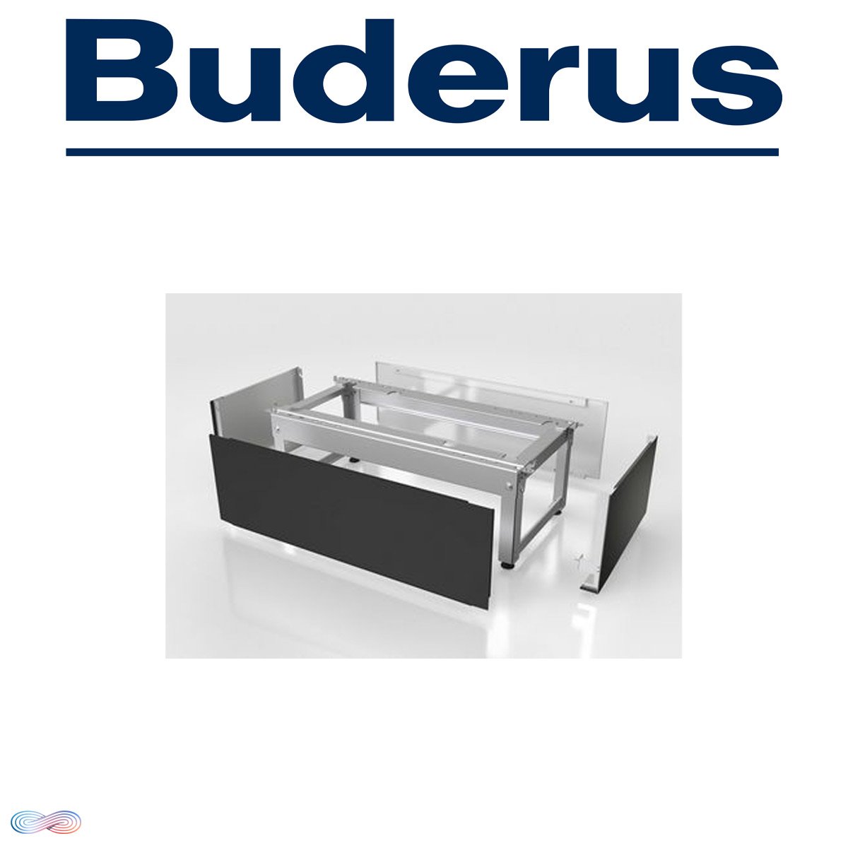 Buderus Design-Verkleidung Montagesockel groß (10-12) für...