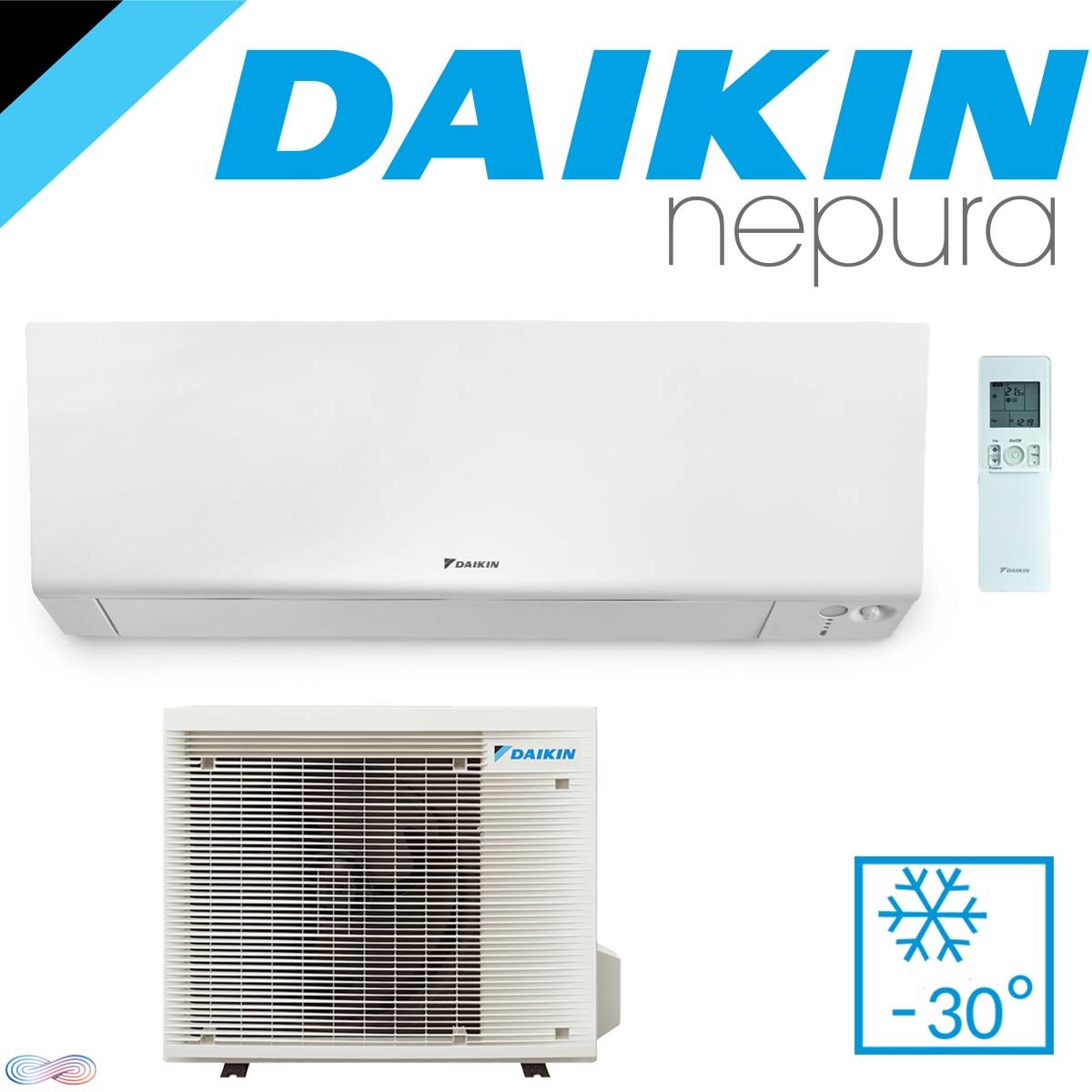 Daikin Klimaanlage Nepura Perfera Cold Region 4,0 kW SET | FTXTM +...