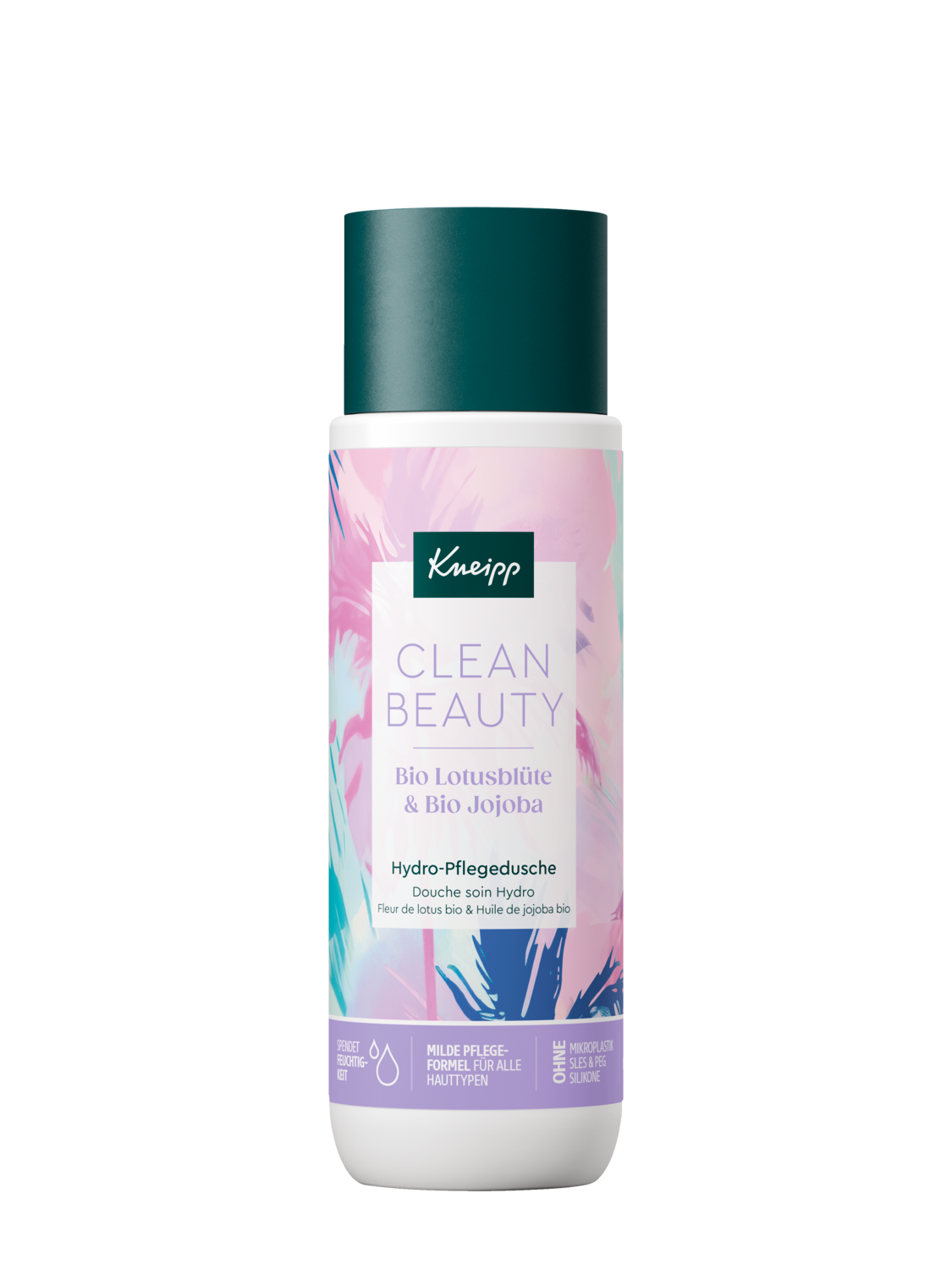 Clean Beauty Hydro Pflegedusche Bio Lotusblüte & Bio Jojoba