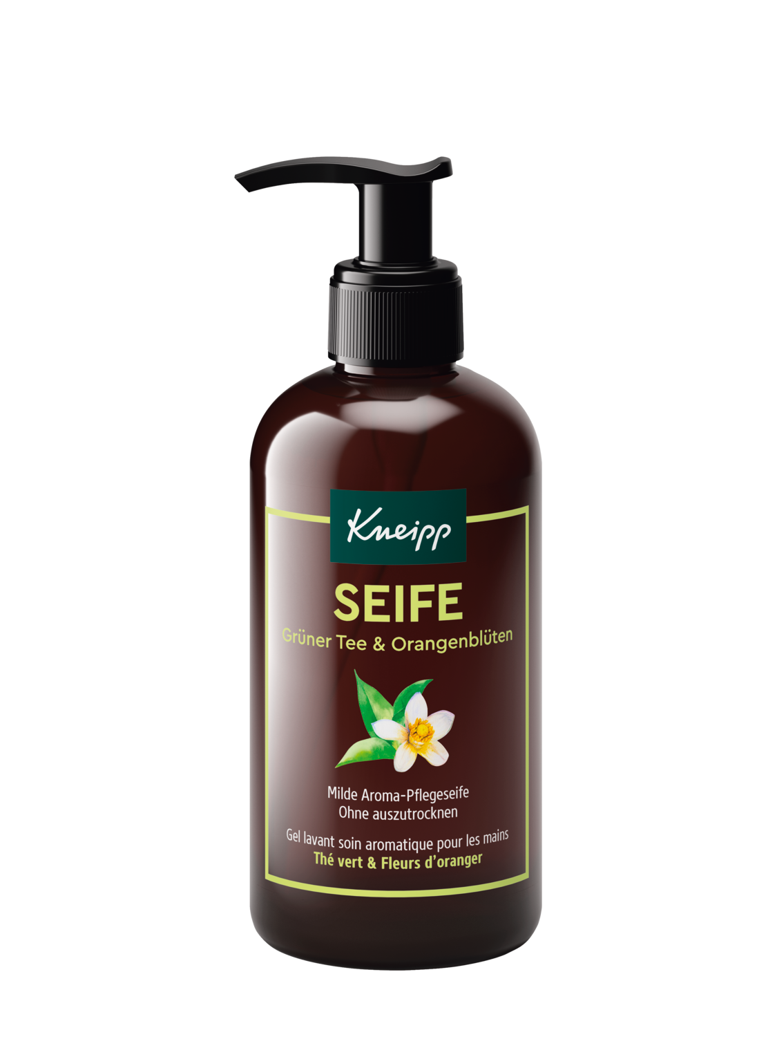Milde Aroma-Pflegeseife Grüner Tee & Orangenblüten