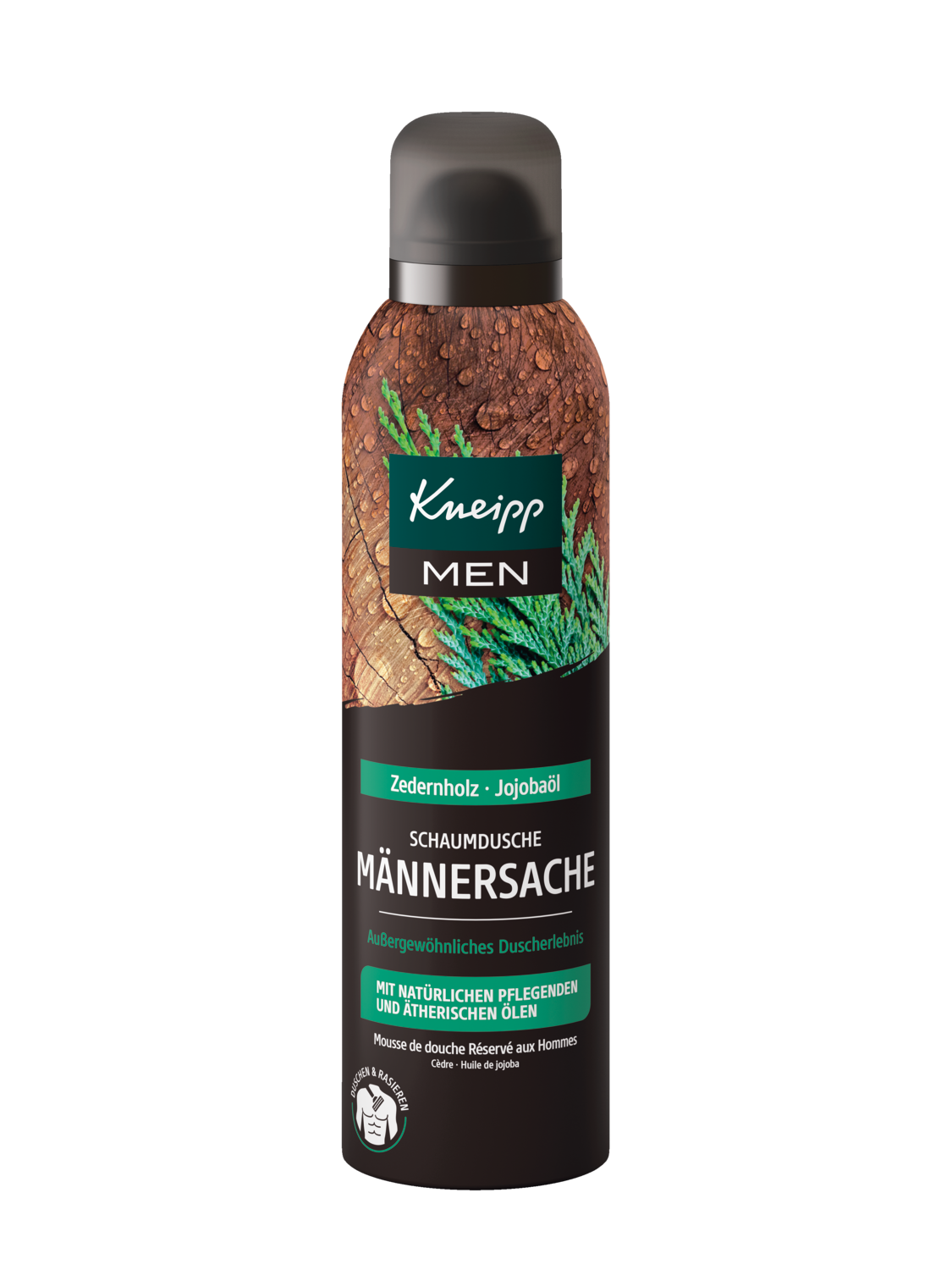 Schaum-Dusche Männersache