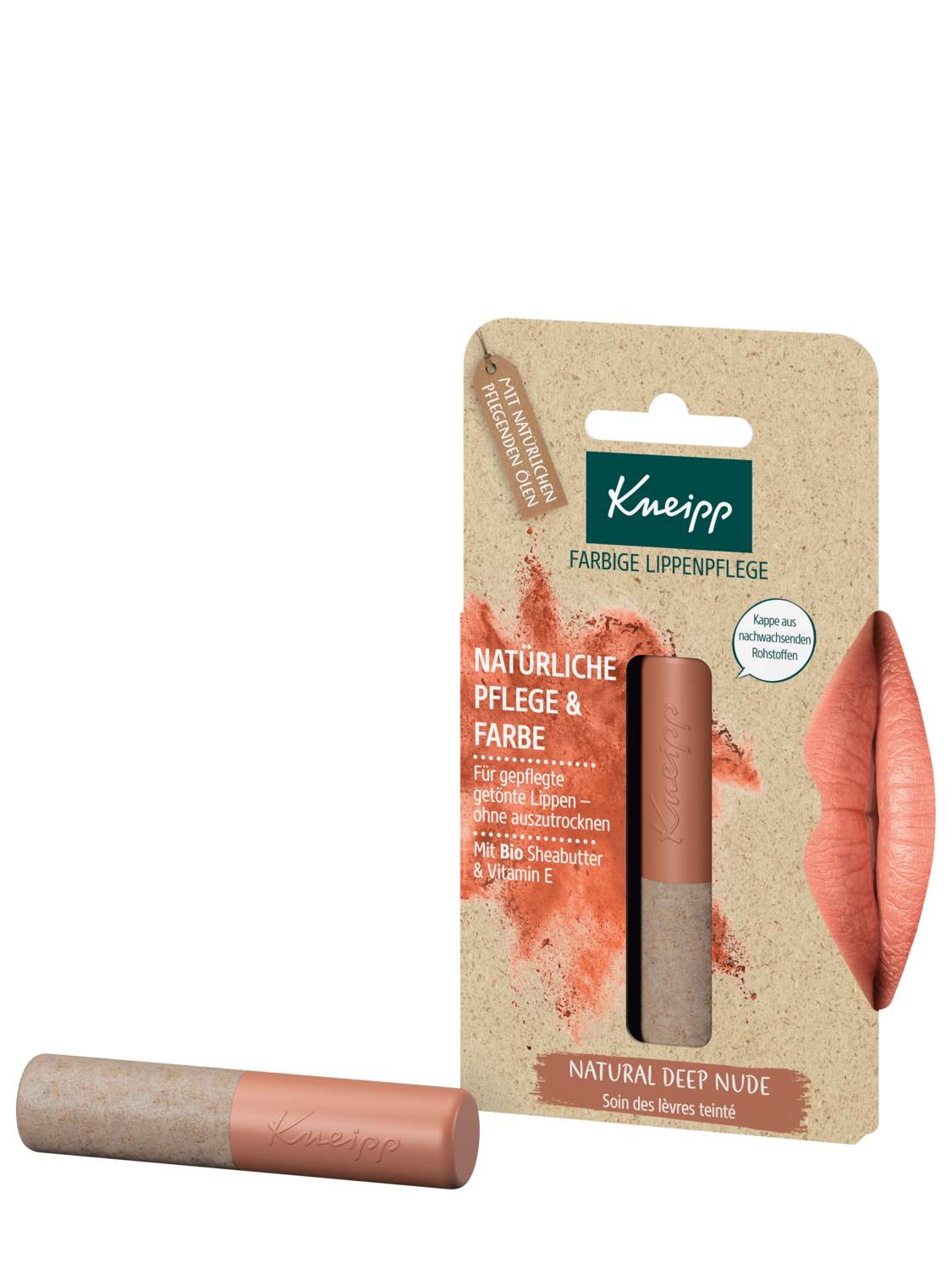 Farbige Lippenpflege Natural Deep Nude