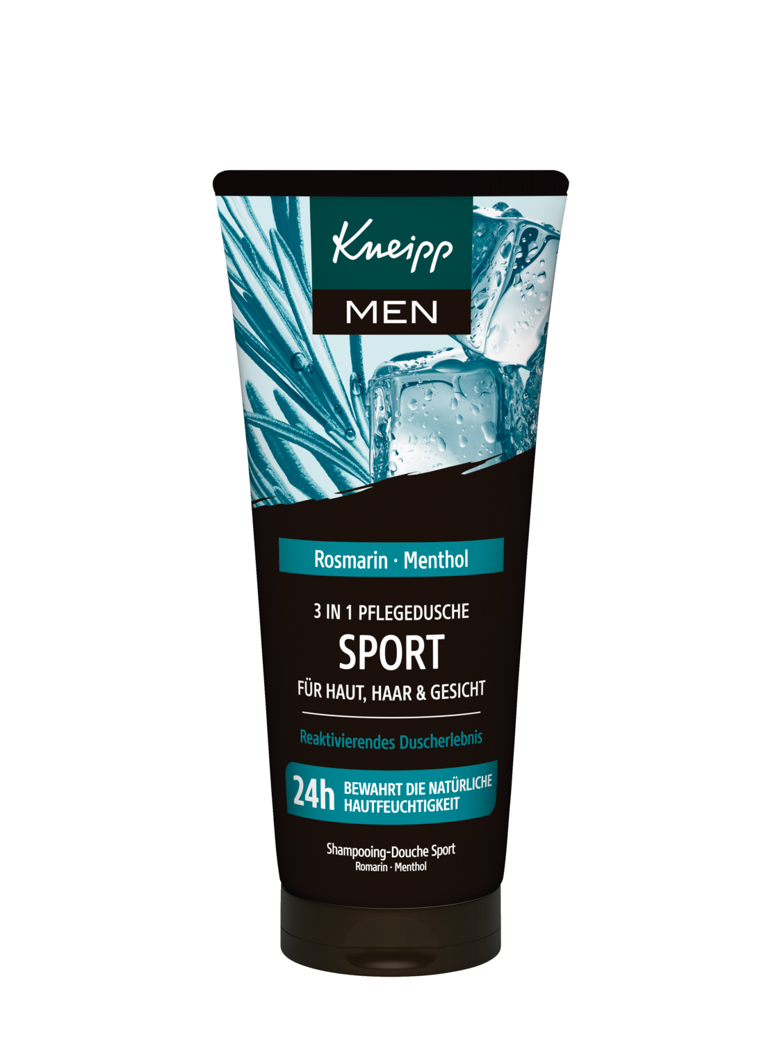 3 in 1 Pflegedusche Sport