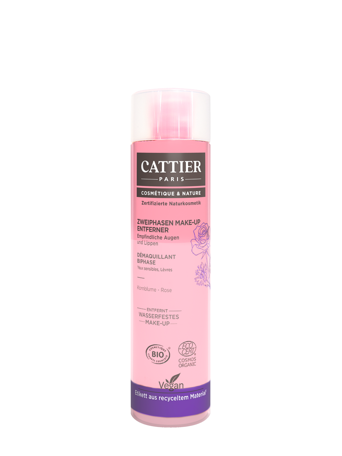 Cattier Zweiphasen-Make-Up Entferner