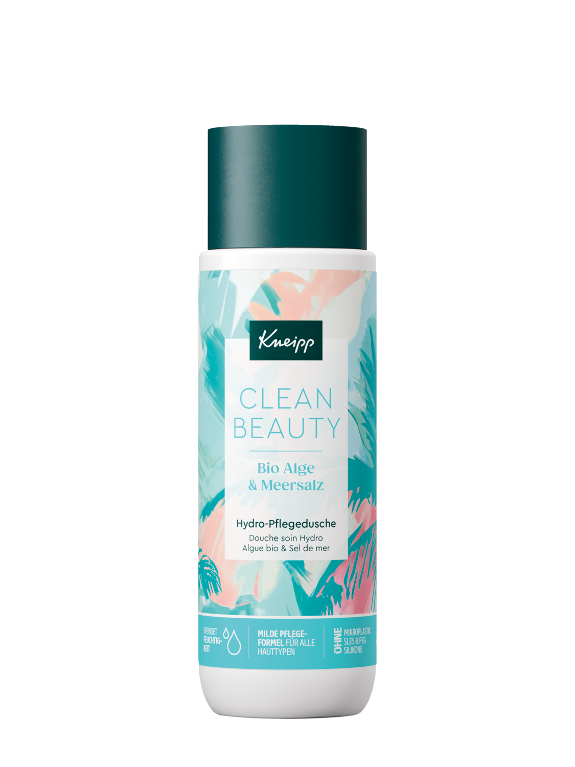 Clean Beauty Hydro Pflegedusche Bio Alge & Meersalz