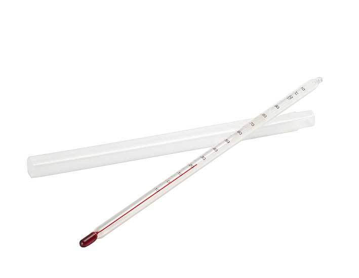 Grüntee-Thermometer in Hülle