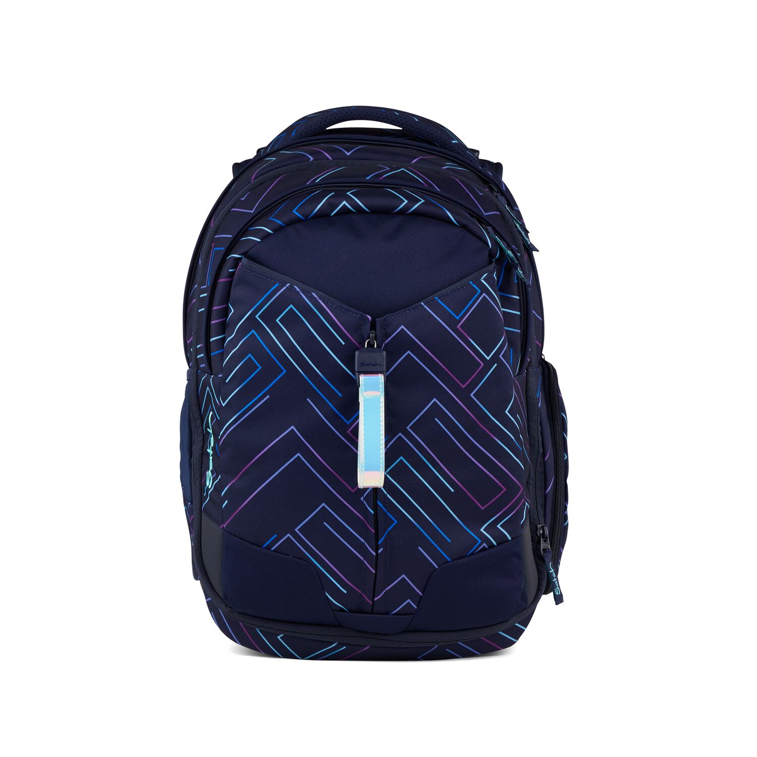satch match Schulrucksack - Kollektionen 2025 Purple Laser *reflective