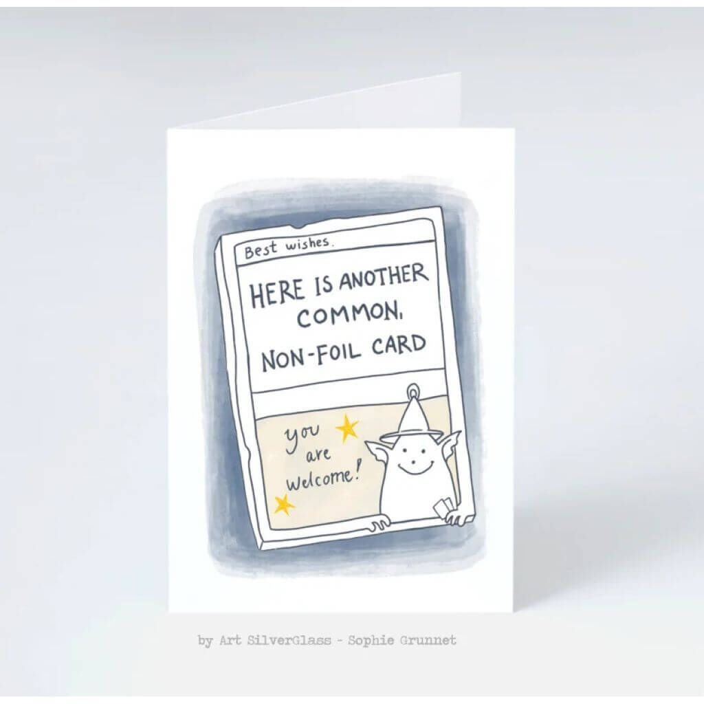 Here is another Non-foil card