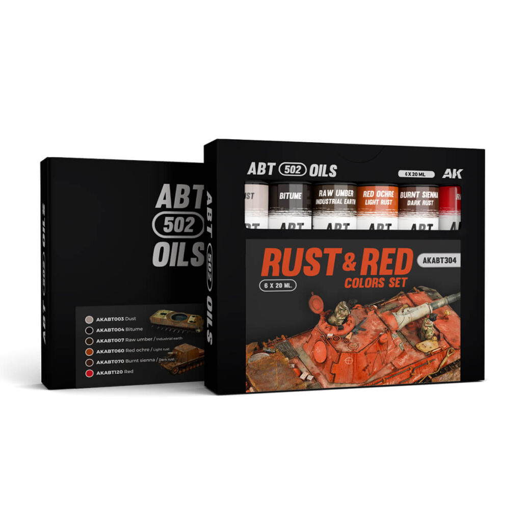 Rost & Rot Farben Set